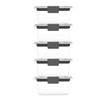 Rubbermaid 10-Piece Brilliance Food Storage Containers with Lids for Lunch,