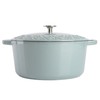 Spice by Tia Mowry Savory Saffron 6Qt Cast Iron Dutch
