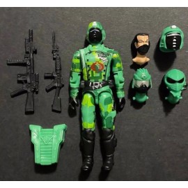 GI JOE NEW 2021 BLACK MAJOR JUNGLE CAMO CRIMSON GUARD