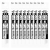 Pentel XBXS3-A Multifunction Ballpoint Pen Refill, Calme/Feel/Vicuna, 0.35mm, Black, 10