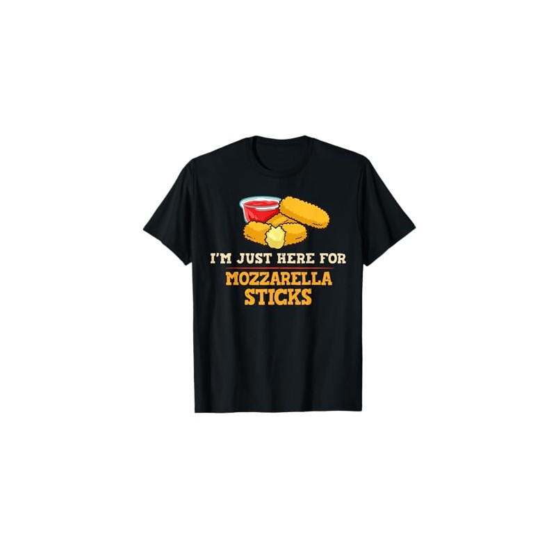 Mozzarella Sticks Gift Cheese Stick Bread T-Shirt