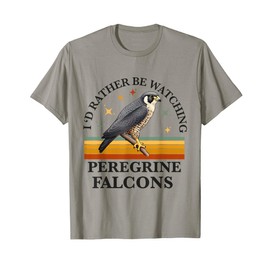 Peregrine Falcon Men Women Falconer Falconry BirdWatching T-Shirt