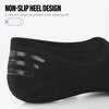 CLOSEMATE 6 Pairs Trainer Socks Men & Women Non-Slip Heel