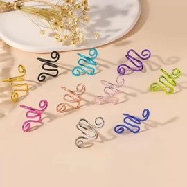 10 Crochet Hooks, Adjustable Crochet Guide Rings for Finger Knitting, Crochet Supplies, Yarn Holder Stitch counters