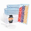 Round Ice Cube Tray with Lid and Bin – Creates