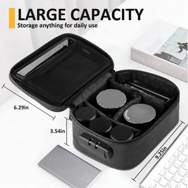 GENTINGBRO Bag with Combination Lock Travel Bag with Lock