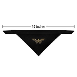 GRAPHICS & MORE Justice League Movie Wonder Woman Logo Dog Pet Bandana