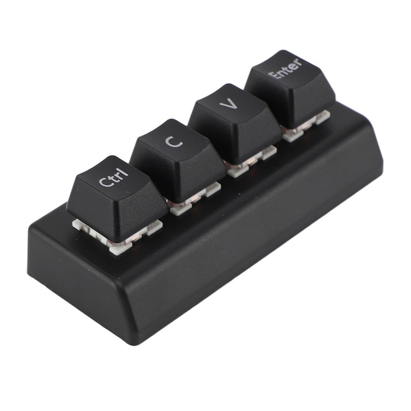 Programmable Keypad 4 Keys Support NKRO Red Switch Ctrl C