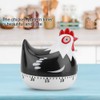 Cartoon Henne Mechanischer Timer Niedlicher Huhn Timer Küche Kochen Wecker