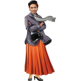 Rosa Parks Quotable Notable - Greeting Card and Sticker Sheet - Envelope Included