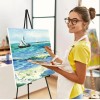 Caballete Plegable Instantáneo De 169cm Portátil Arte Pintar