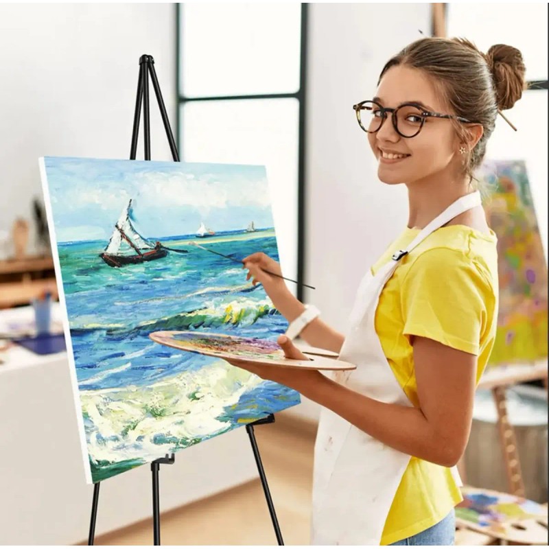 Caballete Plegable Instantáneo De 169cm Portátil Arte Pintar