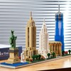 KLMEi City Architecture New York Skyline Micro Building Blocks Set