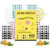 🔥 432pzs parches estrella star anti acne espinillas granos Vitaminas