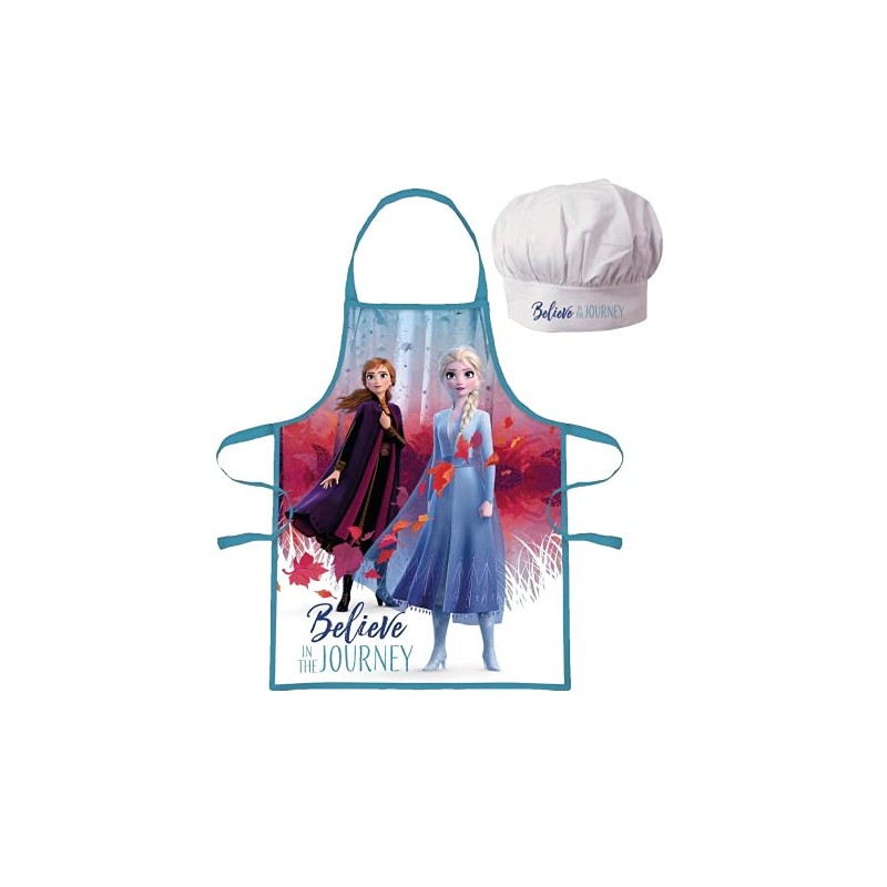 kidslicensing Girl's WD21501 Apron, Azul, Mediano