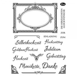 Viva Decor® Clear Stamps