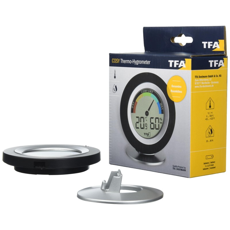 TFA 30.5019.10 - temperature & humidity sensors (AAA, LCD)