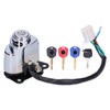 Motorcycle Ignition Switch Lock with 3 Colors Keys Fit for