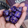 CiaraQ DND Polyhedral Dice Set with Dice Bag for Dungeons