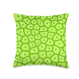 Funny Vegetarian & Vegan Gifts With Jackfruit Cute Vegetarian Jackfruit Pattern Fruit Lover and Vegan Throw Pillow, 16x16, Multicolor