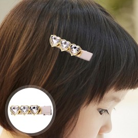 FOMIYES Versatile Heart Metal Hairpin Women's Hair Accessories Small Hair Clips Girls Hairpin Heart Shape Random Style