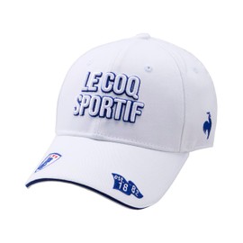 Cox Sportif LG5SCP00L Women's Cap, Classic Logo Design, Embroidery, Sporty, Cotton, Golf, WH00 (white)