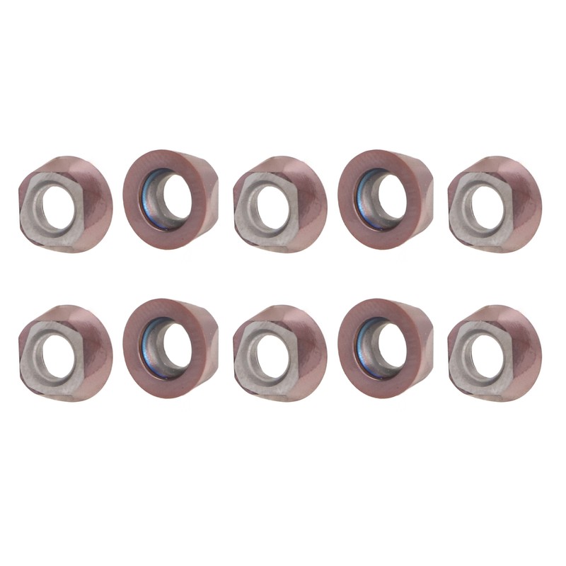 10Pcs Round Carbide Inserts Cutters for DIY CNC Lathe Wood