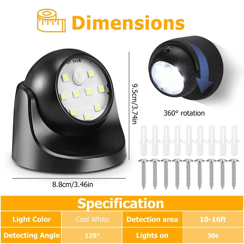 Motion Sensor Outdoor Lights - Outdoor Motion Sensor Light Battery