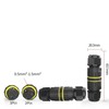 EVOGES IP68 Waterproof Outdoor Inline Cable Connector, 3 Pole, Ø3.5-10mm