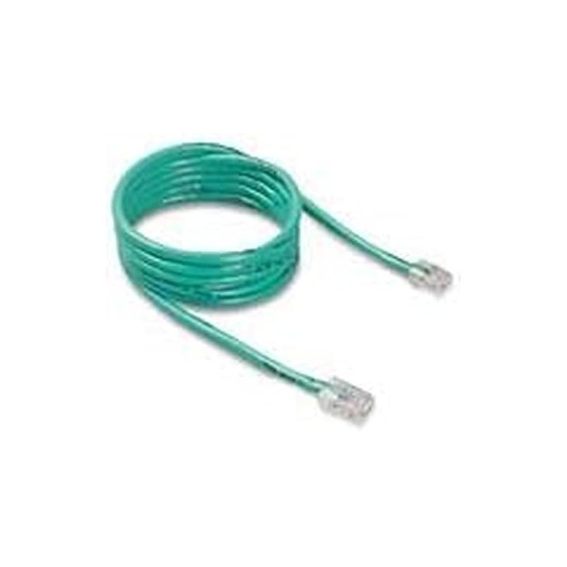 Belkin 6ft Cable Patch CAT5 UTP-4PR RJ45M GRN (A3L791-06-GRN)