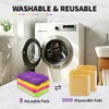 8 Pack Reusable Duster Pads for Swiffer - Washable Microfiber