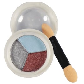 Solid Nail Powder Metallic Effect 3 Colors #04 Blue/Silver/Pink