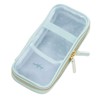 Raymay Fujii NSF1221A Nofesu Round Mesh Pencil Case, Mint Blue