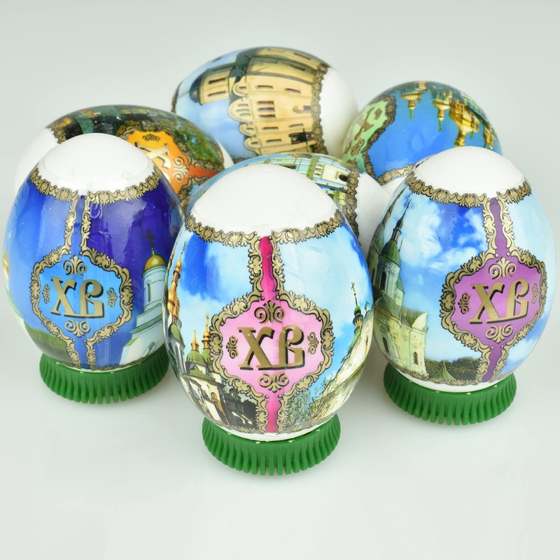 Diximus Thermo Heat Shrink Sleeve Decoration Easter Egg Wraps Pysanka
