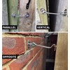 TOPYWMSP Hook and Eye Latch 2Pcs 6 Inch Stainless Steel