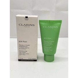 Clarins Paris - SOS Pure Rebalancing Clay Mask (2.3oz) - REF# 80030997