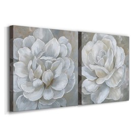 Renditions Gallery Bombshell Bloom I Wall Art, Premium Gallery Wrapped Canvas Decor, Ready to Hang, 10 in H x 10 in W, Made in America Print