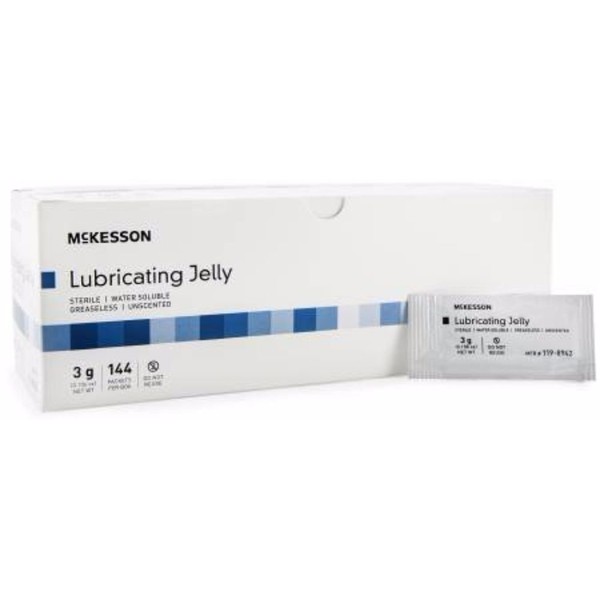 MCK19421400 - Mckesson Brand Lubricating Jelly McKesson Individual Packet Sterile