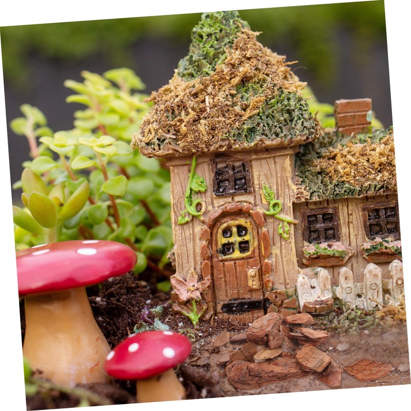 TEHAUX 1 Pack Natural Bark Scenery Materials for Micro Landscape