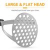 Potato Mashers, Joyoldelf Potato Masher Stainless Steel, Masher with Non-Slip