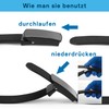 Bluecton Men's Belt Plus Size 120-180 cm Fabric Belt Men's