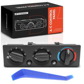 A-Premium Heater Climate Control Panel Module Compatible with Peterbilt 200, 210, 220, 224, 227, 265, 270, 282, 310, 320, 325, 330, 335, 337, 340, 348, 349, 352, 353, 357, 359, 362, 365, 367, 372, 375