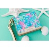 Lilly Pulitzer Cute Blue ID Card Case Keychain Wallet, Slim