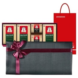 Jeonggwanjang CheongKwanJang Daborok Red Ginseng Jinbon 40ml 15 packets + Red Ginseng Extract 24 packets 3 sets Ribbon wrapped gift set / 정관장 다보록 홍삼진본 40ml 15포 + 홍삼정환 24포 3세트 리본 포장 선물세트