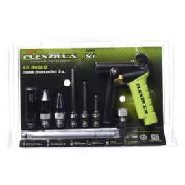 Flexzilla X1 Blow Gun Kit, 10-Piece, ZillaGreen - AG1500FZKIT
