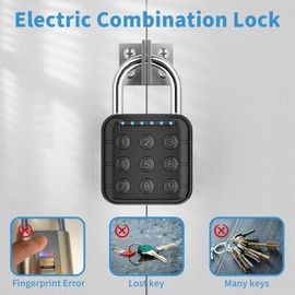 Locker Lock, Combination Lock for Locker, Locker Lock & Gym Locker Lock - High Security, Easy to Use for Gym, School, Travel, Outdoor