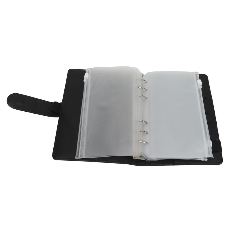 A6 Loose Leaf Notebook with Paper Detachable Leather Cover 6