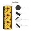 NeuKim 4 PCS Sunflower Cartoon Bee Refrigerator Door Handle Covers