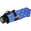 Cachemir Mini Pocket Umbrella Stable Stormproof Dots, blue, Super mini