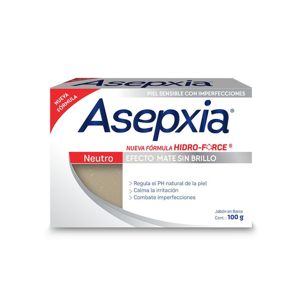 ASEPXIA NEUTRO {Limpieza Total} 100g x 2 bars of acne fighting soap New Formula!
